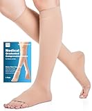Offene Zehe Medizinische Kompressionsstrümpfe Damen & Herren 20-30 mmHg...