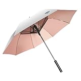 fxwtich Reise-Regenschirm, Sonnenschutz, Ventilator-Regenschirm, USB...