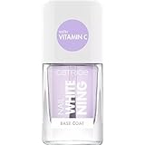 Catrice Nail Whitening Base Coat, Nail Care, Nagelpflege, transparent,...