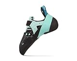 Scarpa Damen Instinct VS WMN Kletterschuhe, Black-Aqua FJW, 42 EU