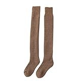 Damen-Stricksocken, kniehoch, Winterstiefel, lange Stiefel, Weste,...