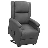 vidaXL Aufstehsessel, Elektrischer Sessel mit Aufstehhilfe, Relaxsessel mit...