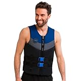 Neopreen Zwemvest Heren Blauw