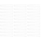 HAMPPLIES 100 Stück Transparente Pinzettenspitzen Schutzhüllen Universell...