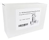 Romed Alkoholtupfer Alkoholpads, 65 x 30 mm 2-lagig, praktisches Set: 5 x...