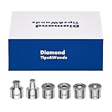 Diamant-Dermabrasionskopf, Mikrodermabrasion, Peeling, 6 Spitzen-de (6 D)