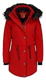 Wellensteyn Kurzmantel WOLS-878-RD, red, rot(red), Gr. XL