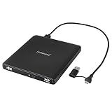 Intenso externes Blu-ray Laufwerk/externer Brenner EOD 500BD Slim, USB 3.2,...