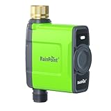 RAINPOINT Bewässerungscomputer WLAN mit Messingeinlass IP65...