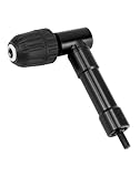 QWORK® winkelbohraufsatz, Klemmbereich 0.8–10 mm, 90 Grad Bohrfutter,...