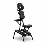 physa MONTPELLIER BLACK Massagestuhl klappbar schwarz Belastbarkeit 130 kg...