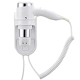 BAKAJI 2832114 Haartrockner mit Wandhalterung, 1600 Watt, Farbe...