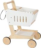Small Foot Einkaufswagen Fresh aus Holz, Zubehör für den Kaufladen und...