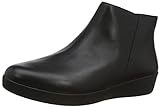 Fitflop Damen sumi Ankle Boot Leather Mode-Stiefel, Schwarz, 38 EU