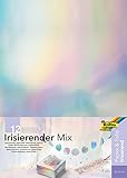 Iriserend papier en folie Folia 25x35cm