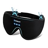 Schlafmaske mit Bluetooth-Kopfhörern, 3D-Schlafmaske, kabellose...