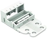 WAGO Befestigungsadapter, für Klemmen mit 5 Leitern, Serie 221 – 4 mm²,...