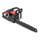 Benzin-Kettensäge 2 Takt Benzinmotor 58CC für Gartenarbeiten...