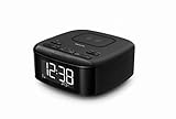 Philips R7705/10 Radiowecker DAB+/UKW Digitalradio (Bluetooth, Doppelter...