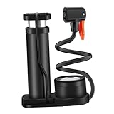 TOYZFRIENDY Elektrische Fußluftpumpe mit Manometer bis Psi Kompakte...