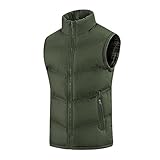 Herbst Winter Fahrradweste Winddicht Ärmellos Fahrradjacke Herren Leichte...