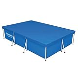 Bestway PE-Abdeckplane 304 x 205 cm, blau, eckig