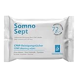 SomnoSept CPAP-Reinigungstücher - 72 Stück - Schnelle Reinigung von...