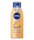 NIVEA Sun Touch Body Lotion (400 ml), Pflegelotion mit sanftem...