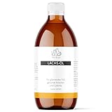 Lachsöl 1000ml für Hunde und Katzen - Von Tom & Leo – Wildlachsöl mit...