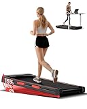 LONTEK Walking Pad mit Steigung 15%, 10KM/H Laufband für Zuhause mit...