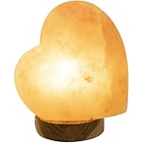 GLOBO Salzkristall Lampe Tischlampe Salzkristalllampe Salzsteinlampe...