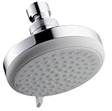 hansgrohe Croma 100 Duschkopf, Kopfbrause mit 4 Strahlarten, Chrom