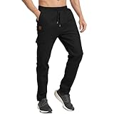 JustSun Cargohose Herren Chino Hosen Herren Cargo Jogginghose Baumwolle...