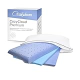 Dailydream CozyCloud Premium Mikrofaserkissen mit höhenverstellbarem...