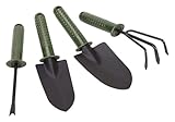 SYBNIKOLF Gartengeräte Kellenset 4-teiliges Garten-Handset,...