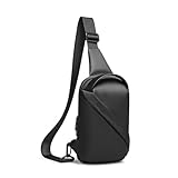 Umhängetasche Männliche Brusttasche Umhängetasche for Mann Moto Biker...
