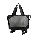 Reisetasche mit Rollen,Faltbarer Koffer Mit Rollen Set | Expandables Fach...