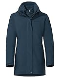 VAUDE Damen Women's Idris 3in1 Parka Iii Doppeljacke, Dark Sea, 46 EU