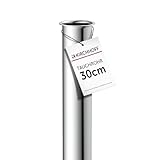 KIRCHHOFF 98848018 Tauchrohr für Siphon 20cm Chrom, Rohr Verlängerung...