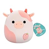 Squishmallows SQCR06601 - Lilaz die Kuh 19 cm, offizielles Jazwares...