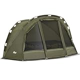 Lucx Puma Angelzelt 1 Mann - Bivvy Karpfenzelt mit herausnehmbarer...