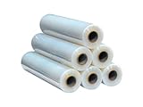 6 Rollen Stretchfolie Palettenfolie Verpackungsfolie Umzugsfolie 23 my...