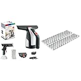 Bosch Akku Fenstersauger GlassVAC (für Fenster, Spiegel und Dusche,...