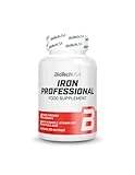 BioTechUSA Iron Professional | Organisches Eisenglukonat mit Vitamin C |...