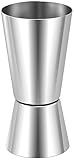 XFentech Cocktail-Messbecher - 25/50ml Cocktailmessbecher Spirituosen...