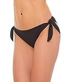 Aquarti Damen Bikinihose seitlich zum Binden Hüftslip in schönen...