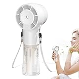 Nebeldusche Ventilator - Wiederaufladbarer Tragbarer Handventilator -...