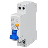 FI/LS-Schalter, Fi-Schutzschalter RCBO B16A 30mA Fehlerstromschutzschalter,...