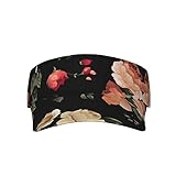 Tier Tiger Leopard Print Rose Flower Print Erwachsene Sonnenschutz Viser...