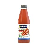 Bio-Karottensaft, reich an Vitamin A 75 cl, 6er Pack